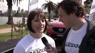 2013 Mazda 6 Celebrity Challenge Formula 1 Australian Grand Prix video