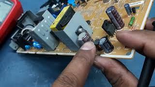 Printer Not initialize no engine movement Hp laserjet printer power supply repair watch now