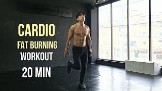 20 Min Fat Burning Cardio Home Workout | No Equipment | 20분 유산소 운동 홈 트레이닝 (체중 감량 & 장비 없음)