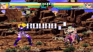 NICK54222 MUGEN: Nina Williams VS Morrigan Aensland (MrBrunaco)