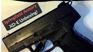 Springfield XDe Tabletop Unboxing and Small Striker Pistol Comparisons