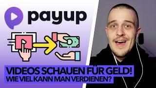 Passiv Geld verdienen durch YouTube Videos schauen mit Payup Video?