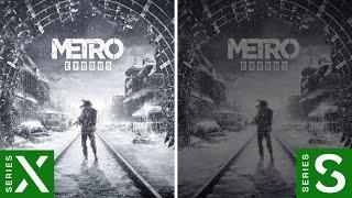 Metro Exodus: Enhanced Edition | Xbox Series X vs Xbox Series S | Graphics & FPS Comparison | 4K |