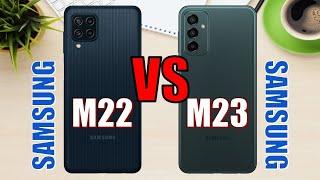 Samsung Galaxy M22 vs Samsung Galaxy M23 