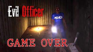 Evil Officer PC GAME OVER SCENES