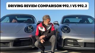 Driving the Porsche 911 992.1 and .2 back to back.