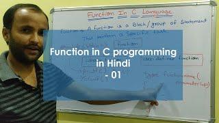 Functions in C programming in Hindi 01 | Type of function | Library & User defined function