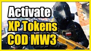 How to use XP Tokens in COD Modern Warfare 3 (Quick Method)