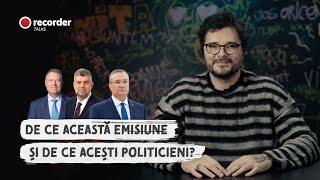 CE NE ENERVEAZĂ #1 De ce această emisiune și de ce acești politicieni?