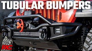 Tubular Winch Bumper for Jeep JK, JL, and JT