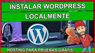 ️ Como instalar wordpress localmente y  genera pagina web gratis, wordpress 132 tutorial español