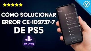 ¿Cómo Solucionar el Error CE-109737-7 de PS5? - La Consola no Reconoce el USB