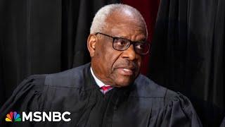 Clarence Thomas stands alone, dissenting that domestic abusers have a right to deadly weapons