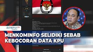 KPU Gandeng Kemenkominfo, BSSN hingga BIN Selidiki Soal Kebocoran Data Pemilih!