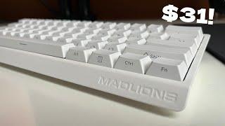 Can this $31 gaming keyboard dethrone the Wooting 60 HE?  (MadLions Mad60/68 HE)