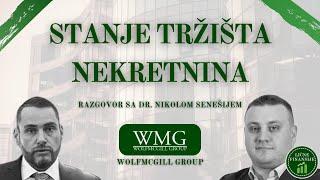 Analiza tržišta nekretnina u Srbiji - Intervju sa dr. Nikolom Senešijem, FRICS (CEO WolfMcGill)️