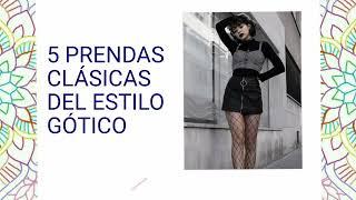 Cómo tener un look GÓTICO prendas básicas   Chicas 1