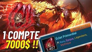 LE PLUS GROS OPENING DE PRIMAL EN LIVE!!!  [RAID SHADOW LEGENDS]