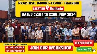 Import Export Business  Course। in Kolkata | Import Export Business.