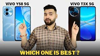 Vivo Y58 5G vs Vivo T3x 5G - Full Comparison | Which one is Best ?