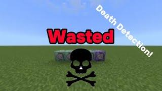 Easiest Death Detection With Commands | MCPE Tutorial