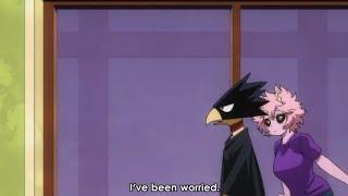 tokoyami worrying about hawks is BEYOND ADORABLE 