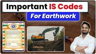 Important IS Code for Earthwork | Earthwork Excavation | Anti-Termite Treatment | IS Codes