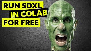 Run Stable Diffusion XL For Free In Colab: Including Your Own LoRA Files