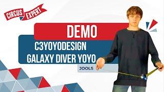 Yoyoistic | C3YoYoDesign | Galaxy Diver YoYo | Circus-expert.nl