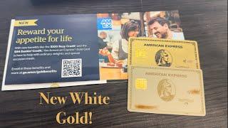 Amex White Gold Card| First hands