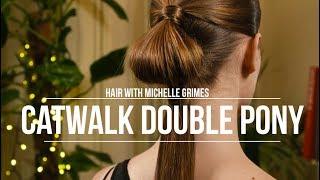 Catwalk Double Pony | Model Hair Tutorial with Michelle Grimes