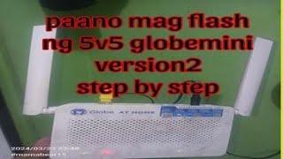 5v5 Globe mini v2 gpon to epon step by step tutorial#ctto to mr MardyMartin