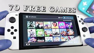 70 Free Games on Nintendo Switch OLED