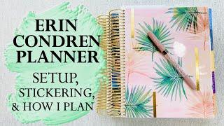 MY ERIN CONDREN SETUP & STICKERS | 23'-24'