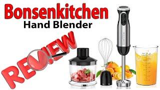 Budget Hand Blender 4-in-1 Stick Blender Review