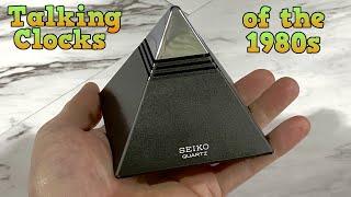 Talking Clocks of the 1980s