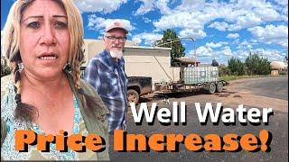 Living Off Grid - Access Road Work Update, Well Water Price Increased & Canyon Coaster Williams AZ