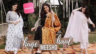 Huge *Meesho Haul* | Affordable Kurtis Under Rs. 850 | Meesho Kurta Set