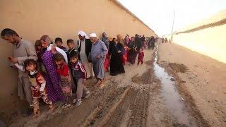 ITV News on the frontline as villages freed in battle for Mosul