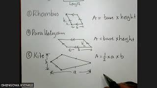 QUADRILATERAL AREA AND PERIMETER