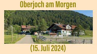 Oberjoch am Morgen ￼(15. Juli 2024)