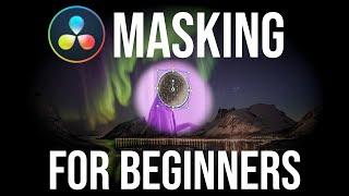 Learn Masking Basics in 10 Minutes ~ Resolve 16 Tutorial for Beginners