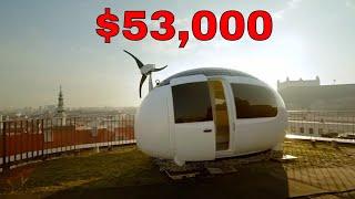 Inside an Ecocapsule Offgrid Tiny House