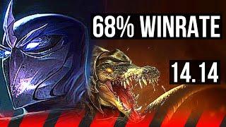 SHEN vs RENEKTON (TOP) | 38k DMG, 68% winrate, 7/3/16 | EUW Challenger | 14.14