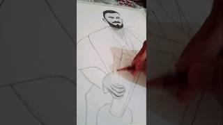 Virat Kohli ki drawing part 2 #drawing