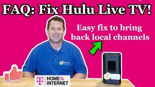  How To Fix Local Channels - Hulu Live TV - Youtube - T-Mobile 5G Home Internet - FAQ #4