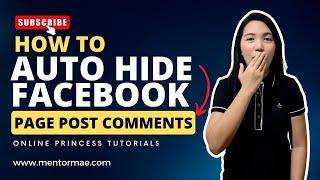 How to Auto Hide Page Post Comments | New Meta Update
