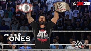 wwe2k25 gameplay roman reigns