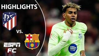 2 STOPPAGE-TIME GOALS ‼️ BIG COMEBACK  Atletico Madrid vs. Barcelona | LALIGA Highlights | ESPN FC