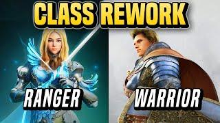 Class Rework: Warrior & Ranger Preview  - Anyone else HYPED?